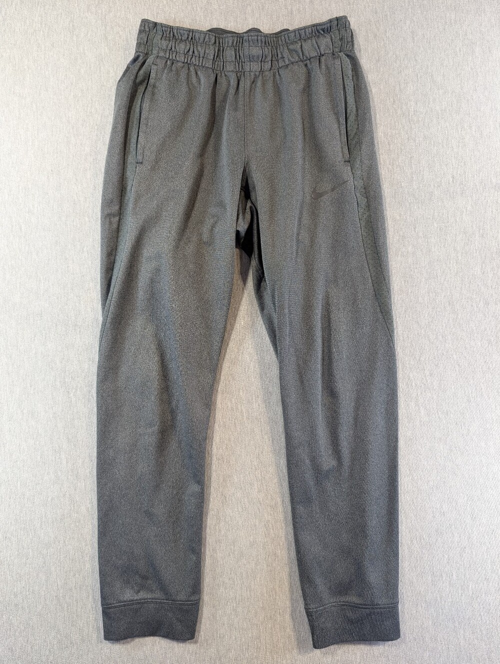 Nike Dri-Fit Elite Basketball Jogger Pants Women's Medium Grey Elastic Waist